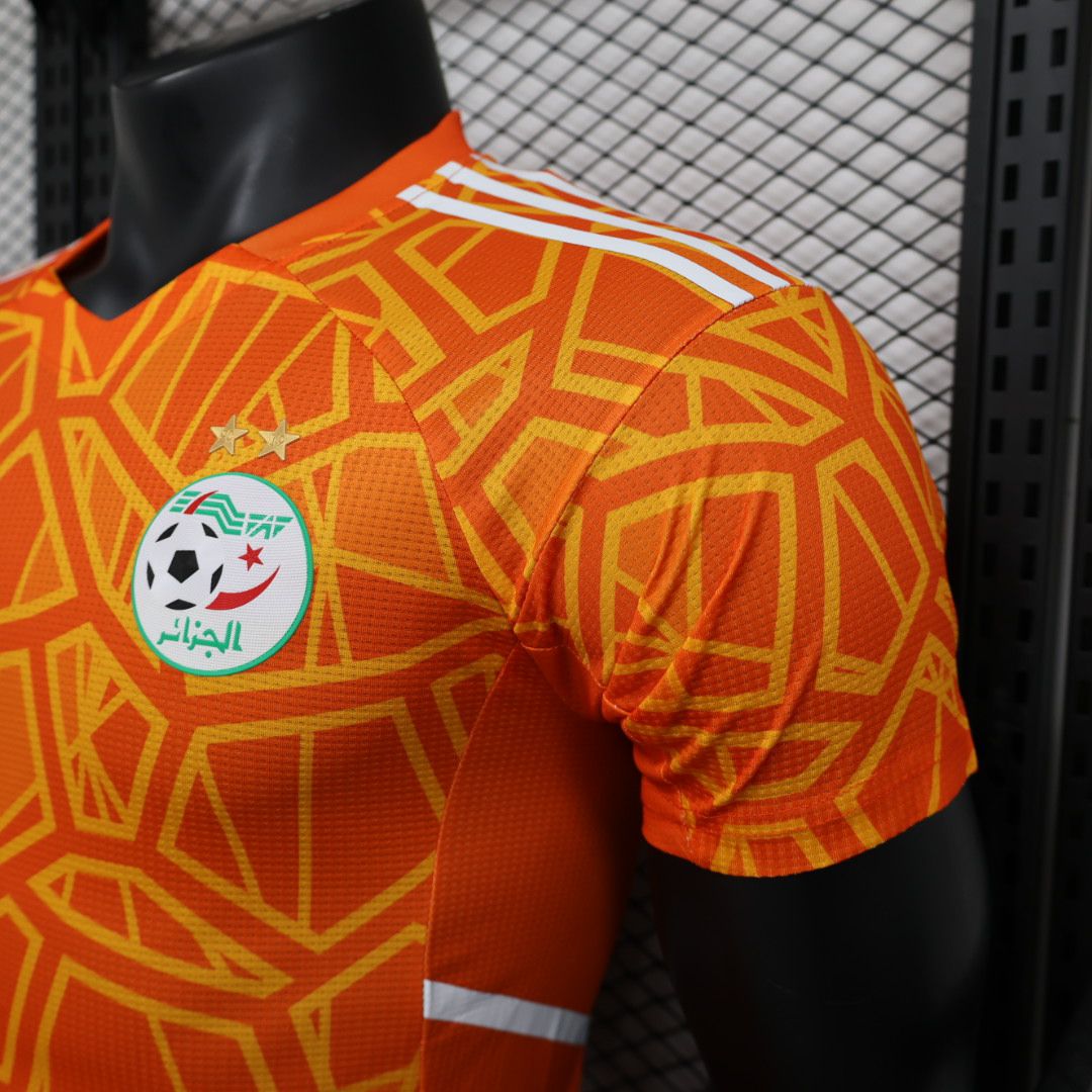 Algeria Special Jersey Orange Player Version 2023/24