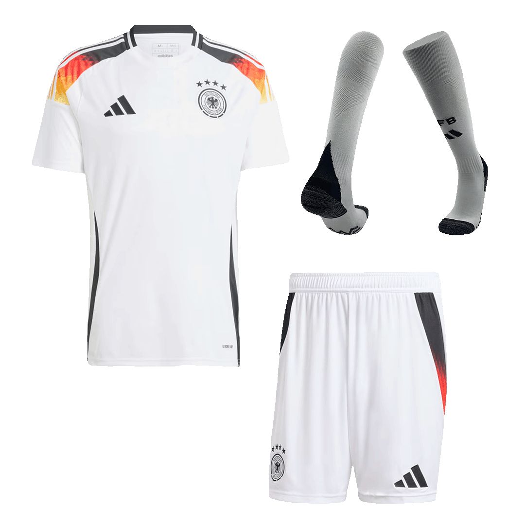 Germany Home Whole Kit(Jersey+Shorts+Socks) Euro 2024