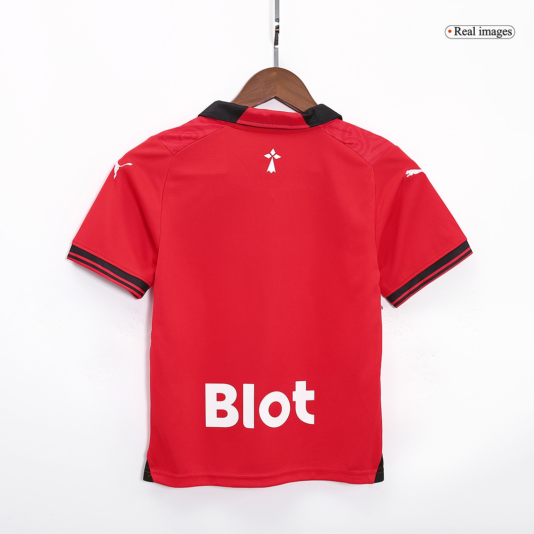 Kids Stade Rennais Home Kit Jersey+Short 2023/24