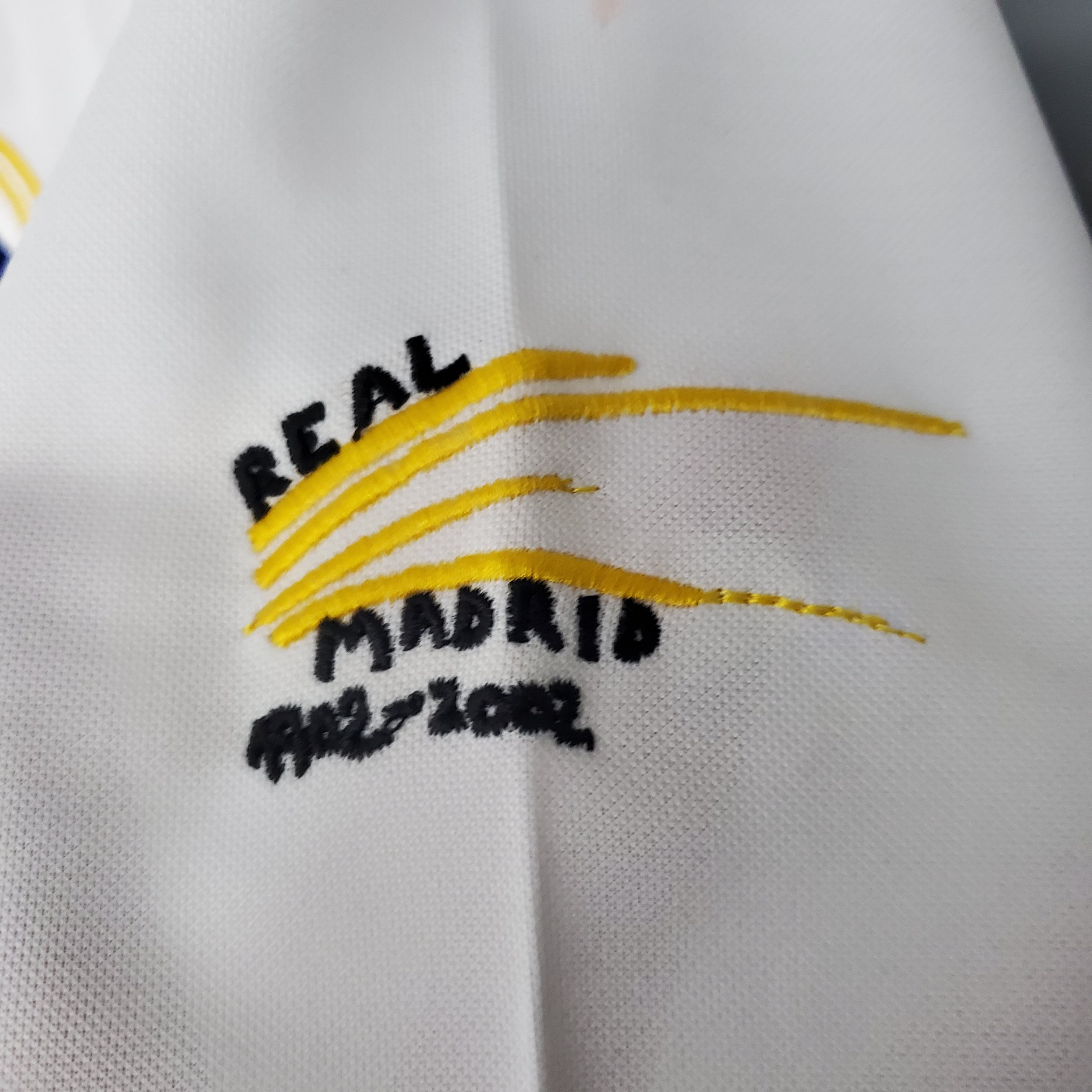 Real Madrid Retro Jersey Centenary Home 2002/03