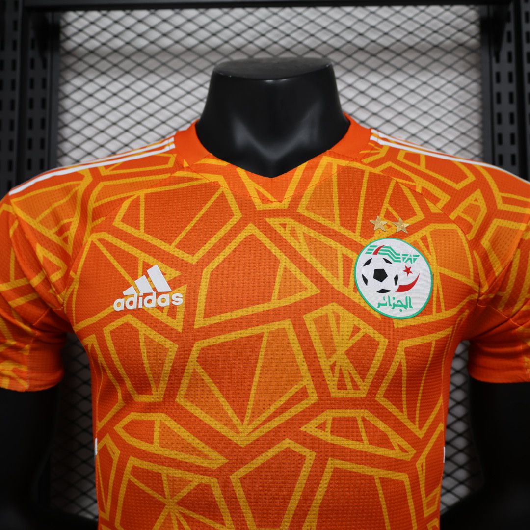 Algeria Special Jersey Orange Player Version 2023/24