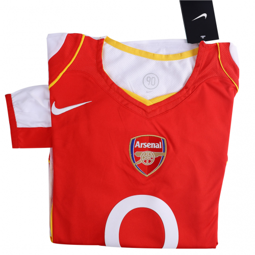 Arsenal Retro Home Long Sleeve Jersey 2004/05
