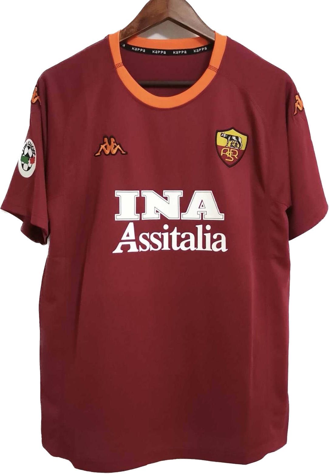 Roma Retro Jersey Home 2000/01