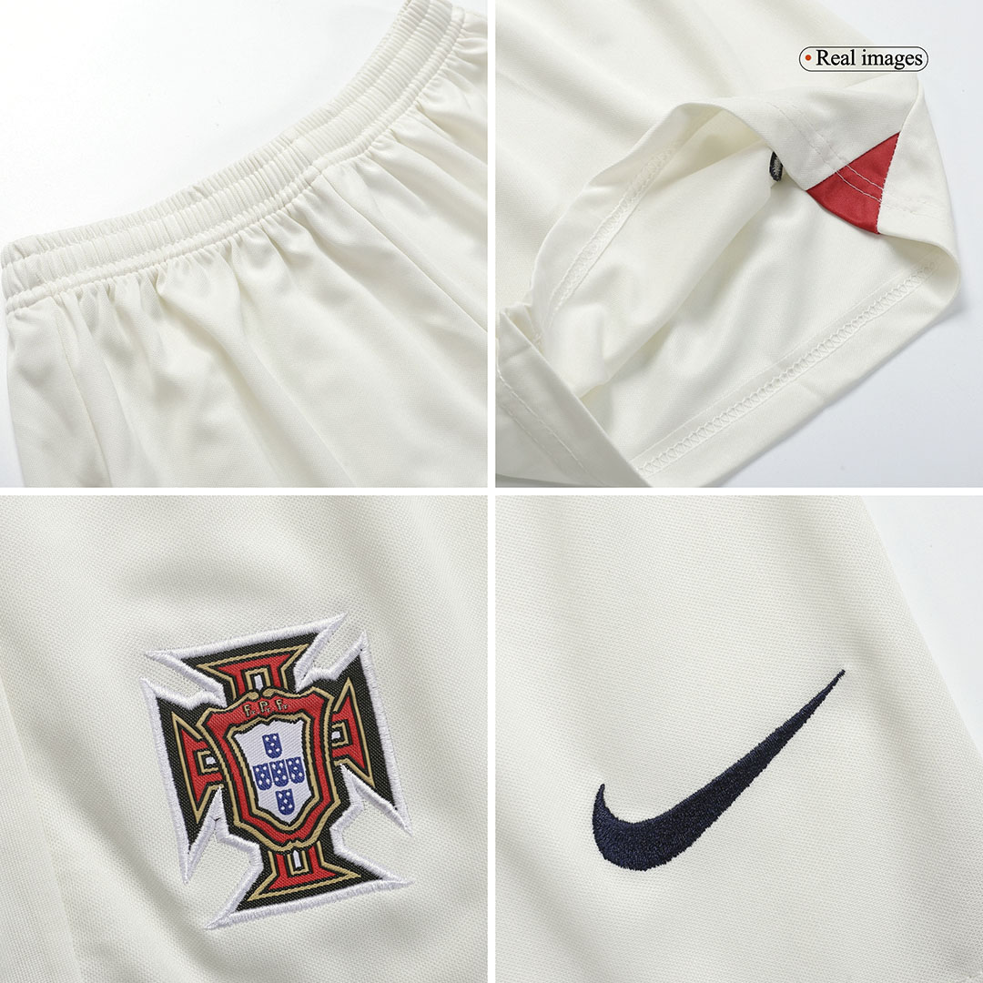 Portugal Kids Jersey Away Kit(Jersey+Shorts) 2022