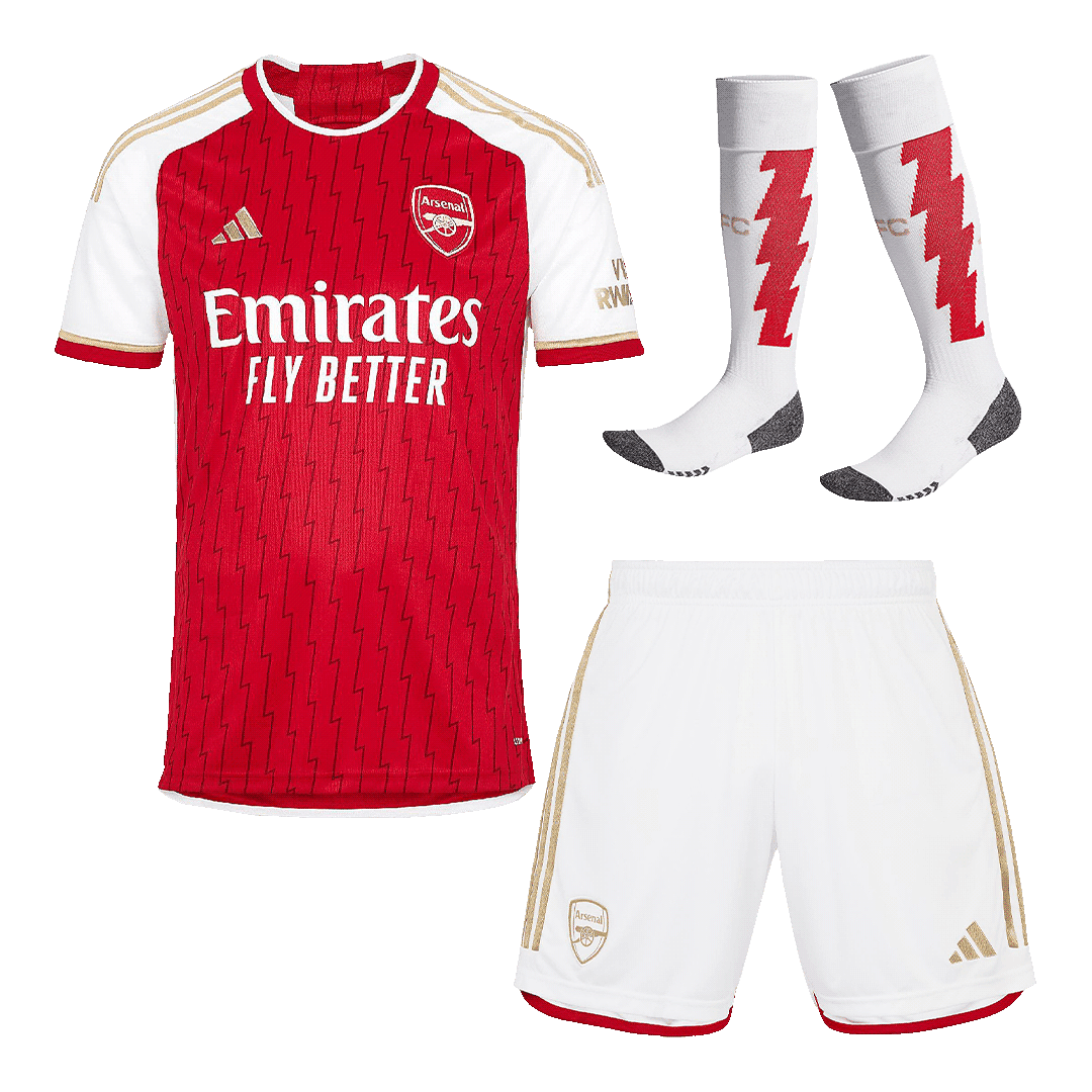 Arsenal Home Whole Kit(Jersey+Shorts+Socks) 2023/24