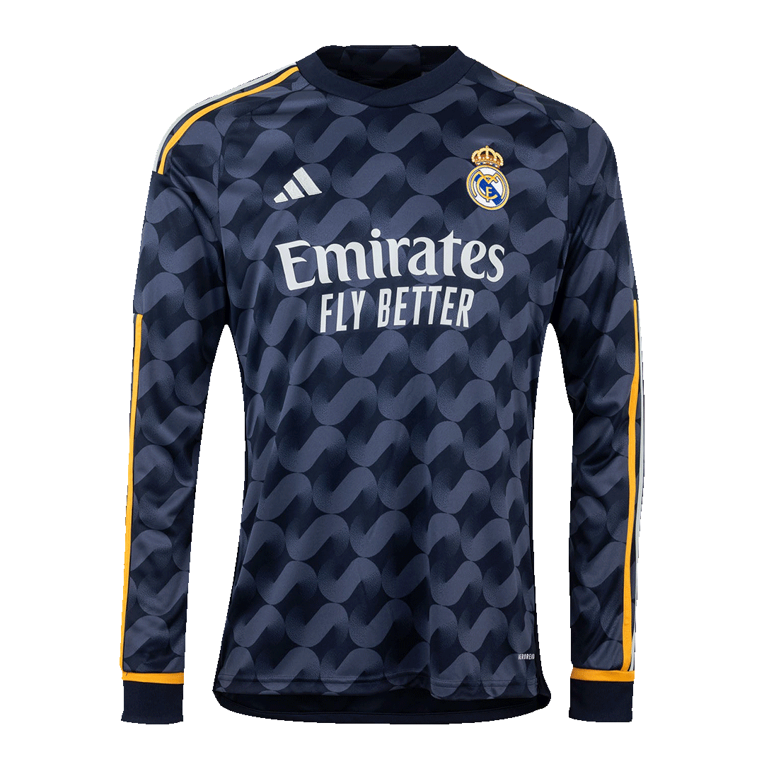 Real Madrid Away Long Sleeve Jersey 2023/24