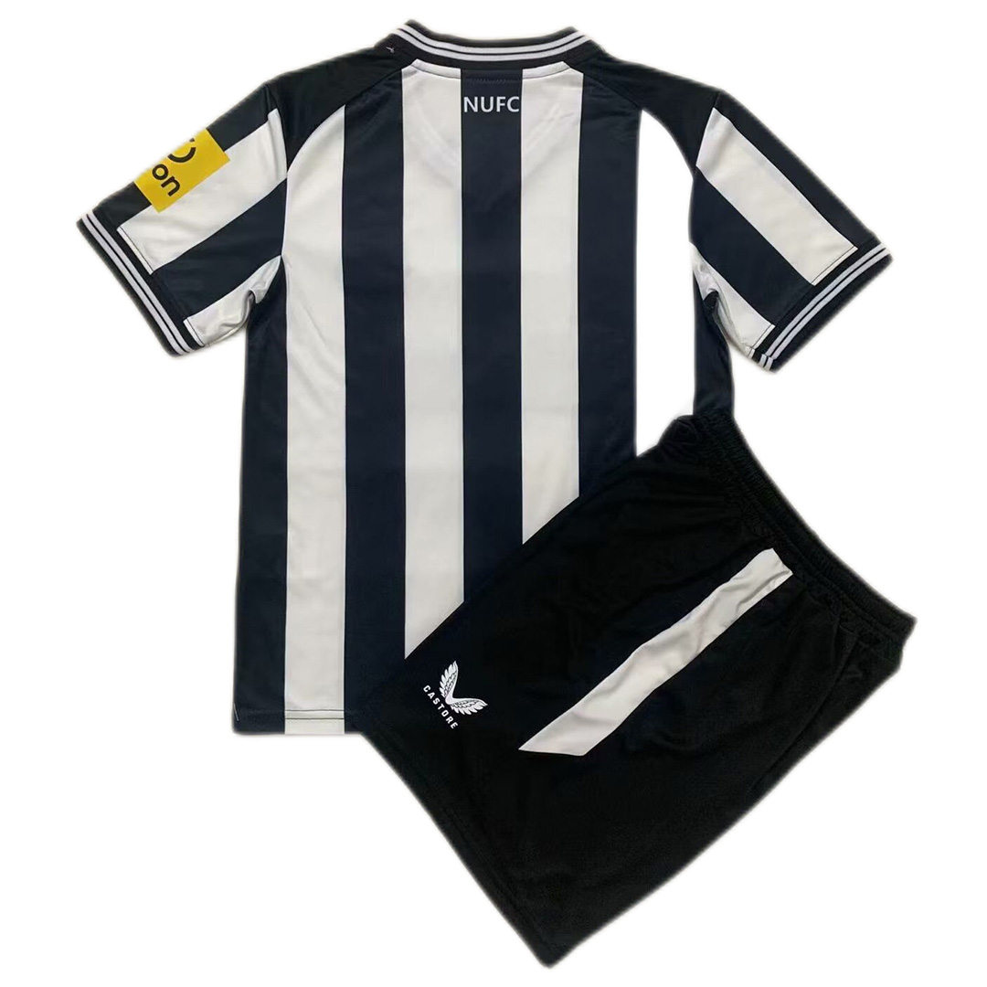 Kids Newcastle Home Kit Jersey+Shorts 2023/24