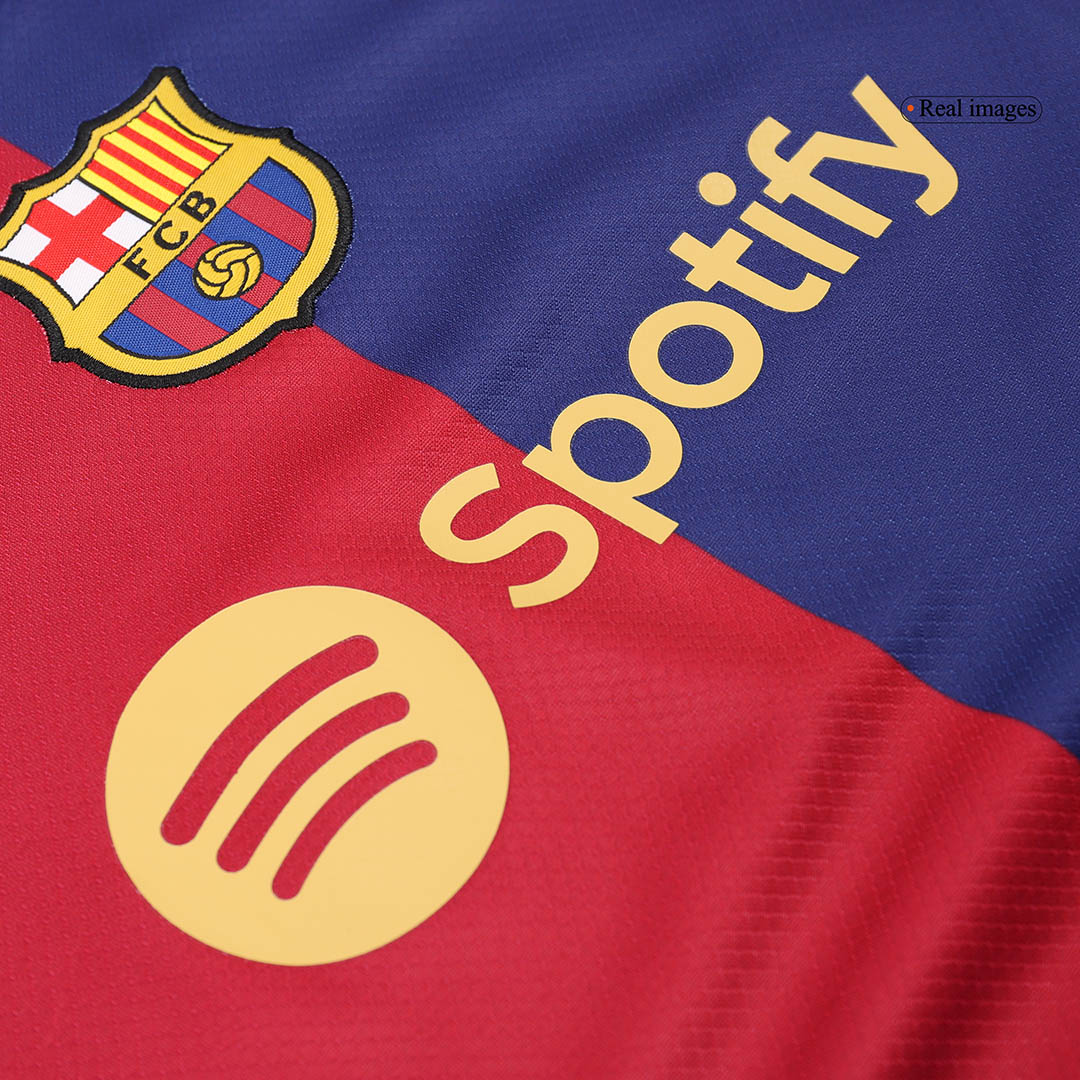 Kids Barcelona Home Kit(Jersey+Short) 2024/25