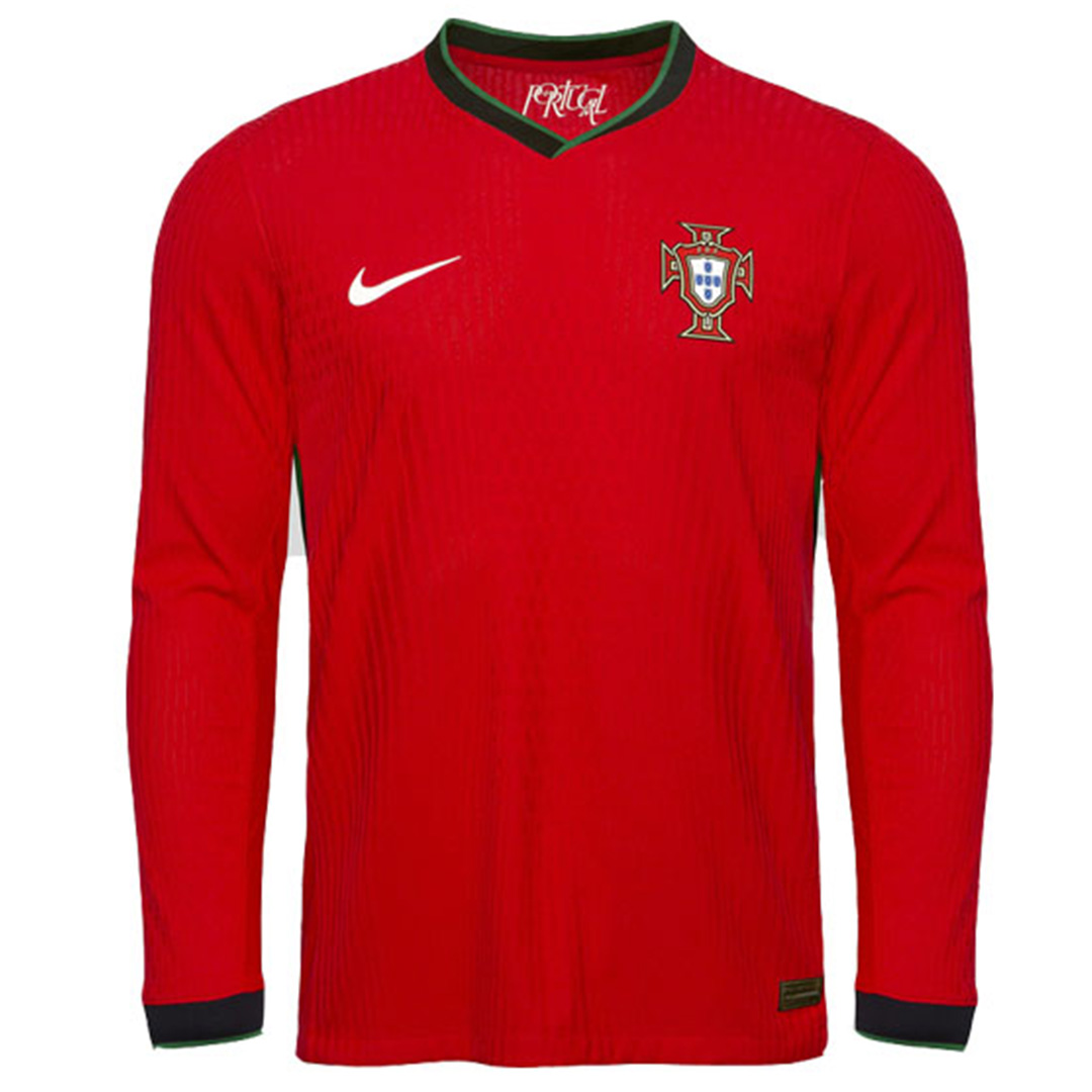 Portugal Home Long Sleeve Jersey Euro 2024