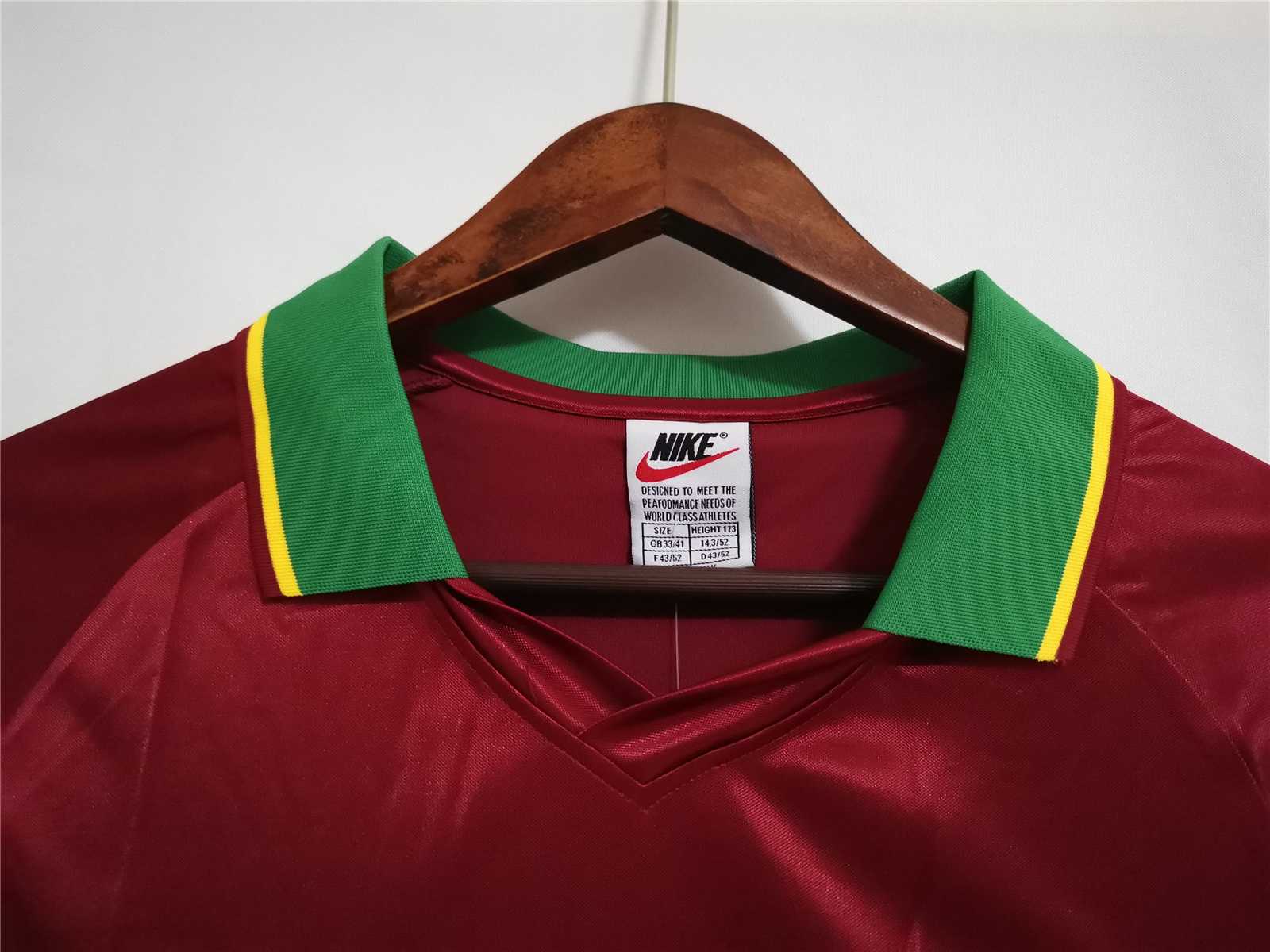 Portugal Retro Home Jersey 1998