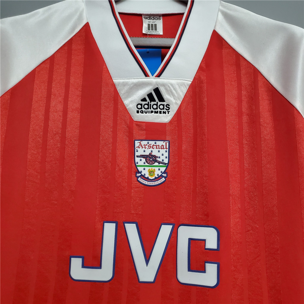 Arsenal Retro Home Jersey 1992/93