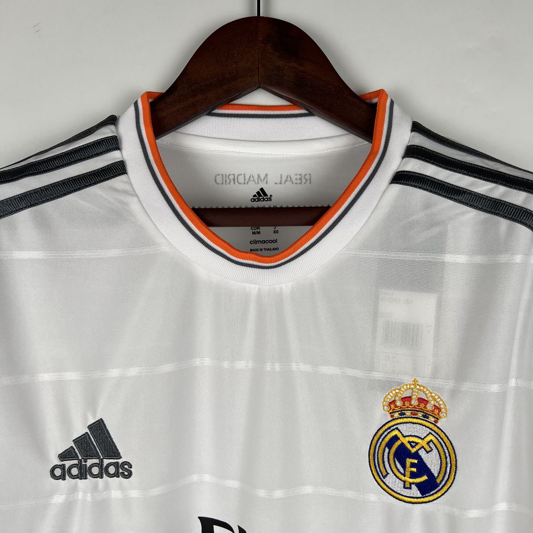 Real Madrid Retro Jersey Home Long Sleeve 2013/14