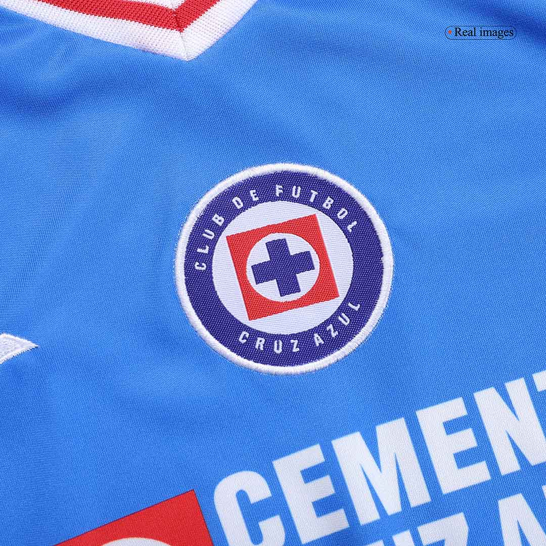 Cruz Azul Kids Soccer Jersey Home Kit(Jersey+Shorts) Replica 2022/23