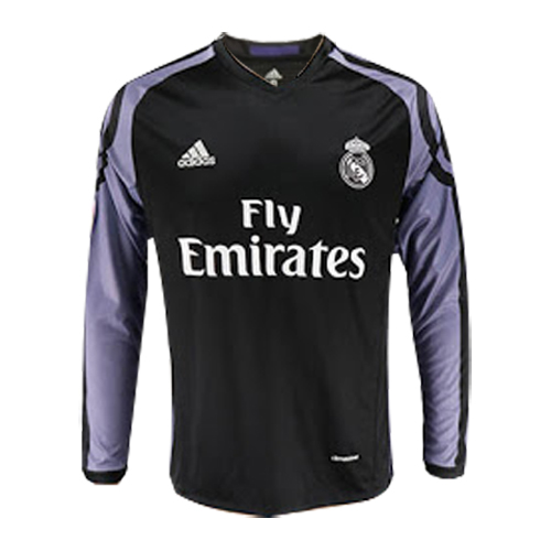 Real Madrid Retro Long Sleeve Jersey Third Away 2016/17