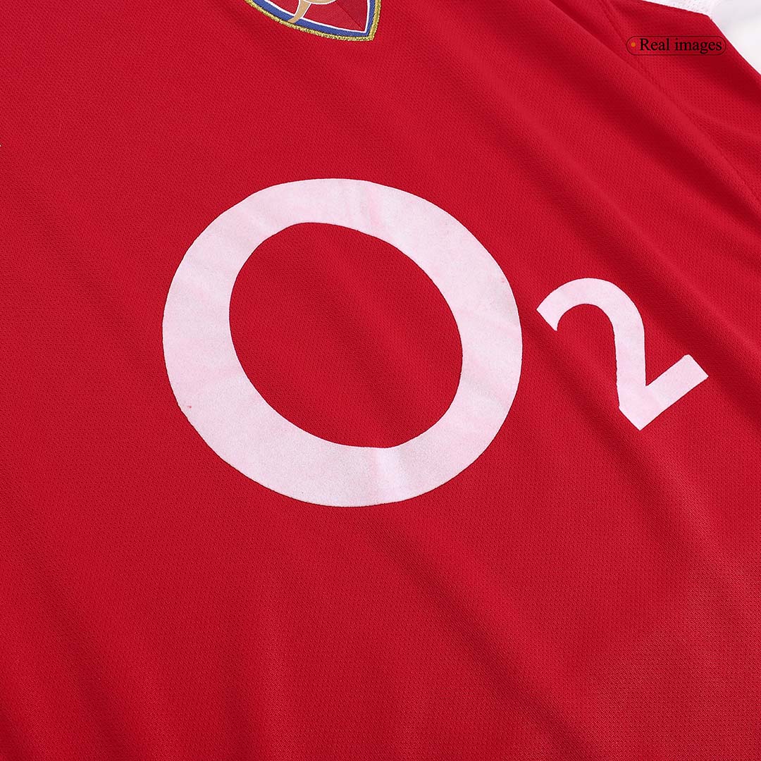 Arsenal Retro Home Long Sleeve Jersey 2002/04