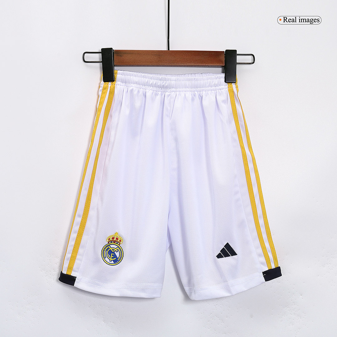 Kids Real Madrid Home Whole Kit(Jersey+Shorts+Socks) 2023/24