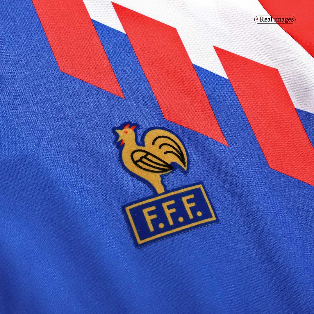 France Retro Jersey Home World Cup 1990