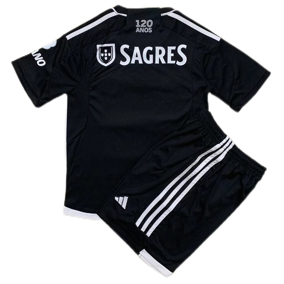 Kids Benfica Away Kit Jersey+Shorts 2023/24
