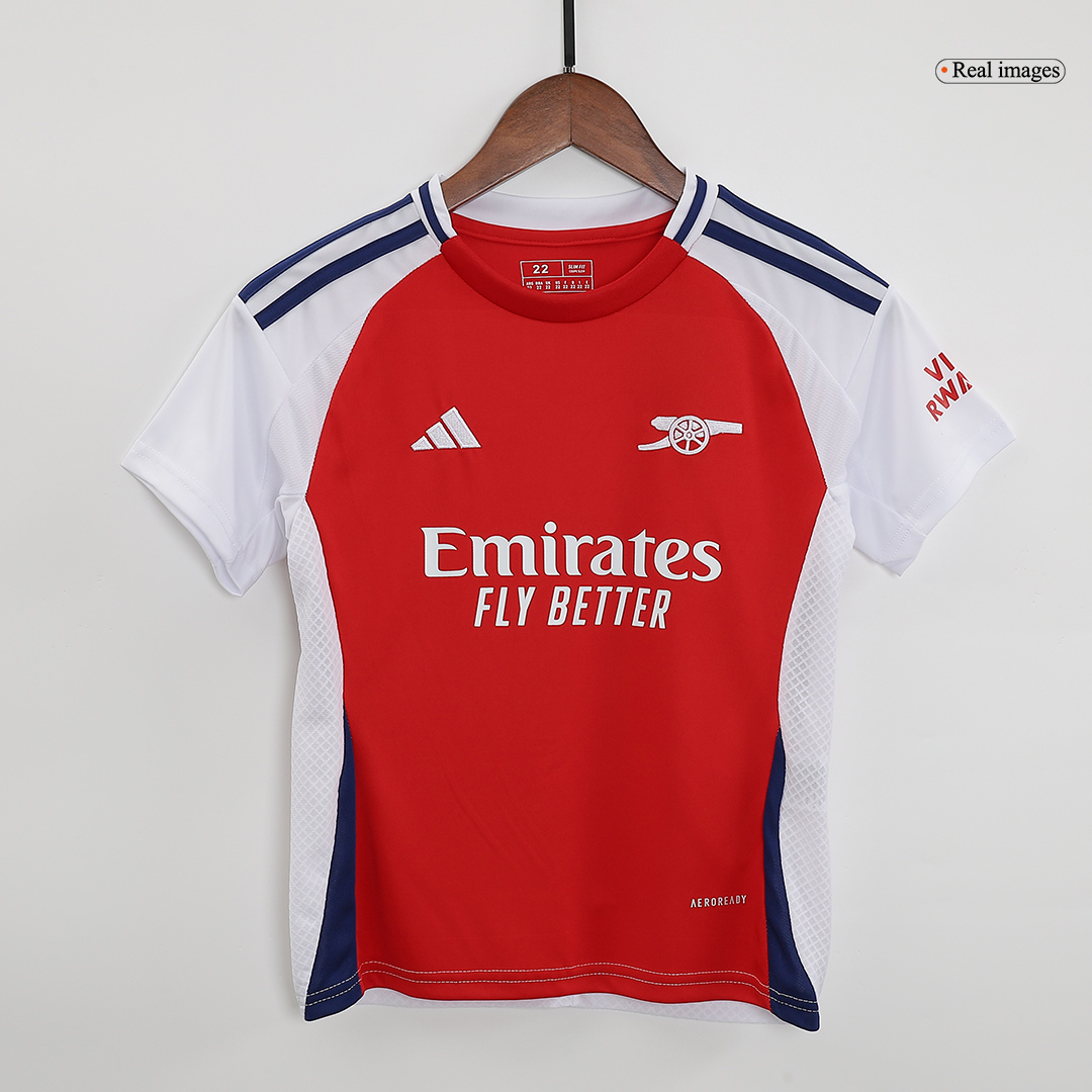 Kids Arsenal Home Jersey Kits(Jersey+Shorts+Socks) 2024/25
