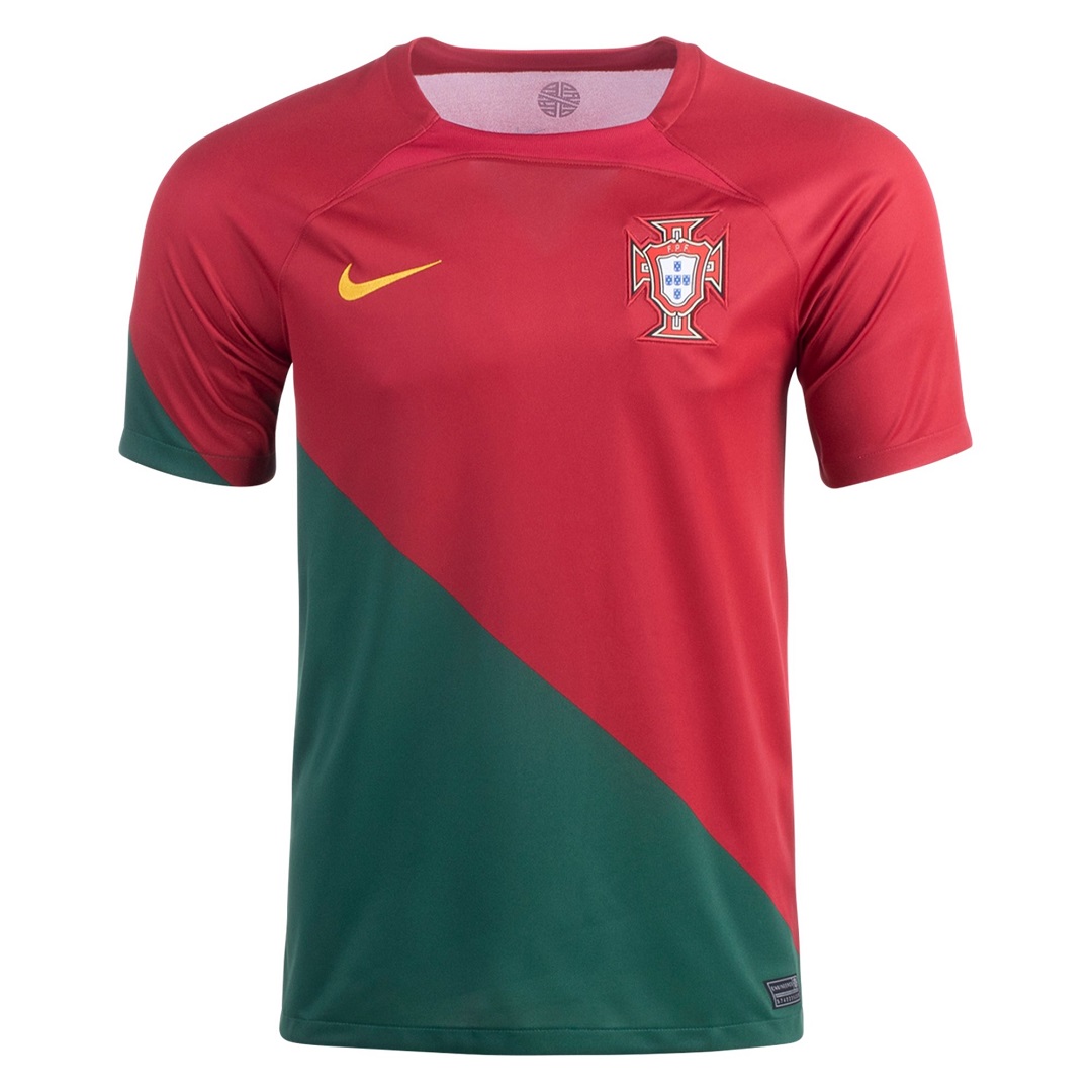 Portugal Home Soccer Jersey Replica World Cup 2022