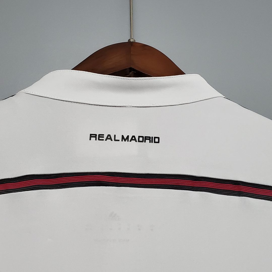 Real Madrid Retro Long Sleeve Jersey Home 2014/15