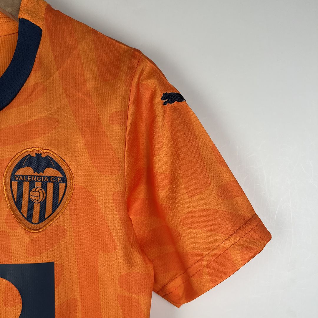 Kids Valencia Third Kit Jersey+Shorts 2023/24