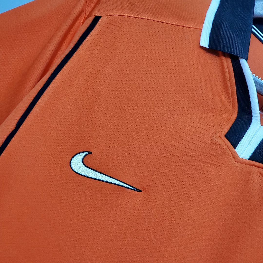 Netherlands Retro Jersey Home World Cup 1998