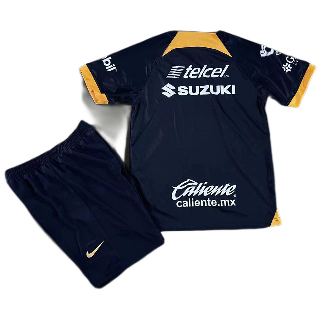 Kids Pumas UNAM Away Kit Jersey+Shorts 2023/24