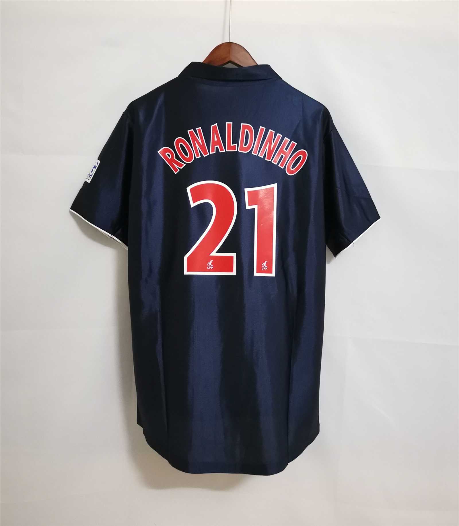 PSG Retro Jersey Home 2001/02