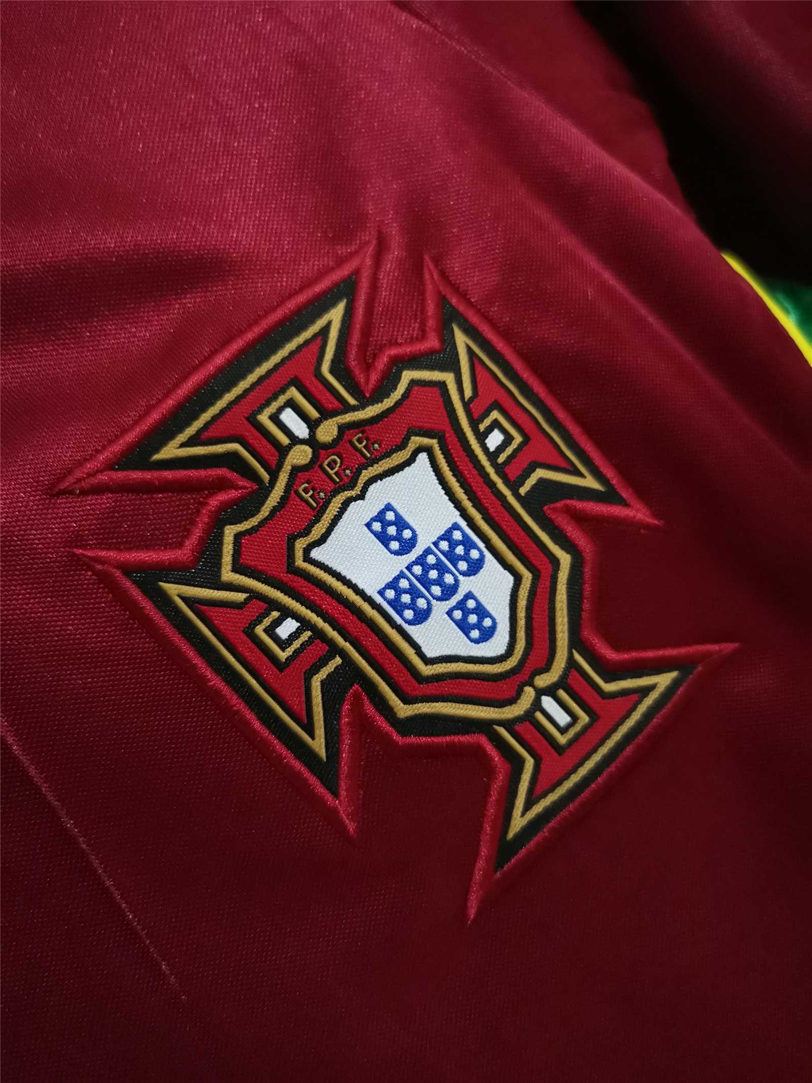 Portugal Retro Home Jersey 1998