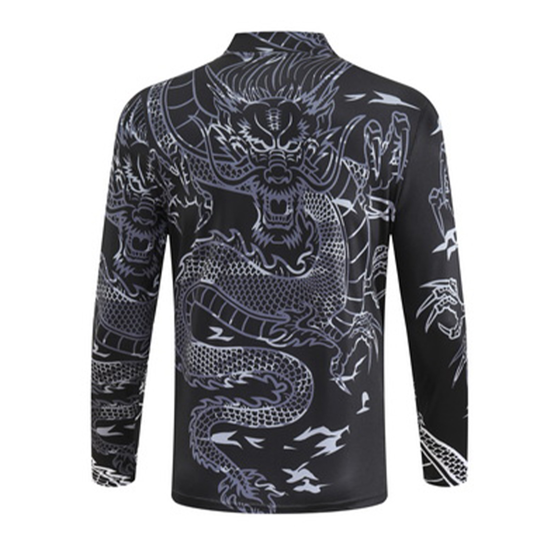 Real Madrid Zipper Sweatshirt Kit(Top+Pants) Black 2023/24