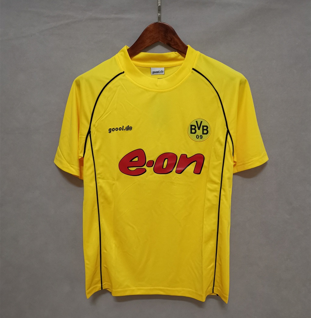 Borussia Dortmund Retro Home Jersey 2002