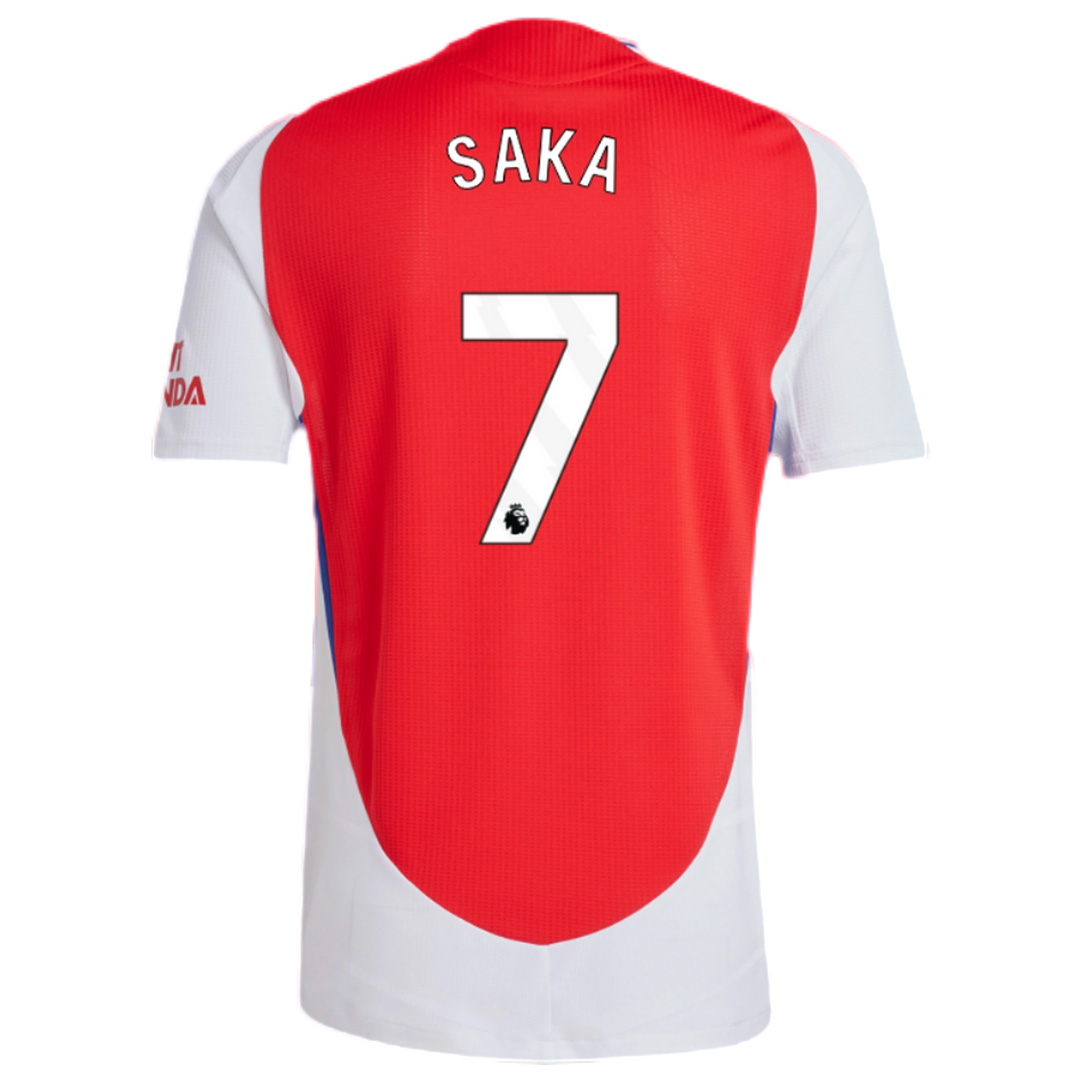 Arsenal Home HAVERTZ #29 SAKA #7 ØDEGAARD #8 RICE #41 Soccer Jersey 2024/25