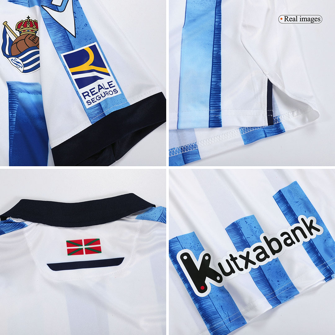 Kids Real Sociedad Home Kit Jersey+Shorts 2023/24
