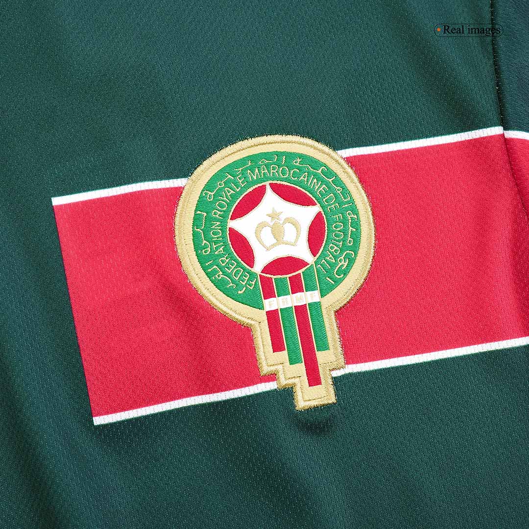 Morocco Home Retro Jersey Long Sleeve 1998