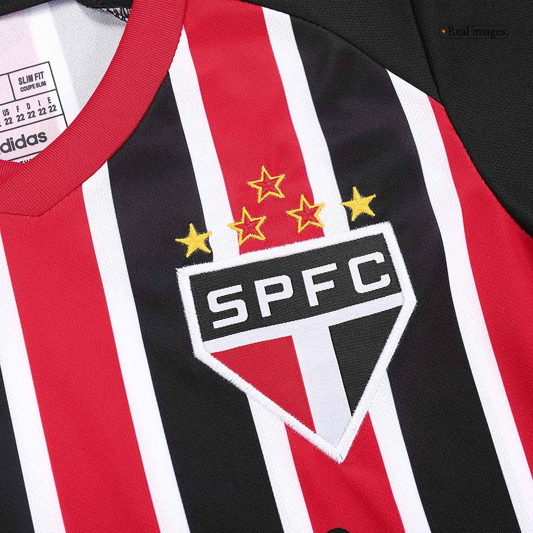 Kids Sao Paulo FC Away Kit Jersey+Shorts 2023/24
