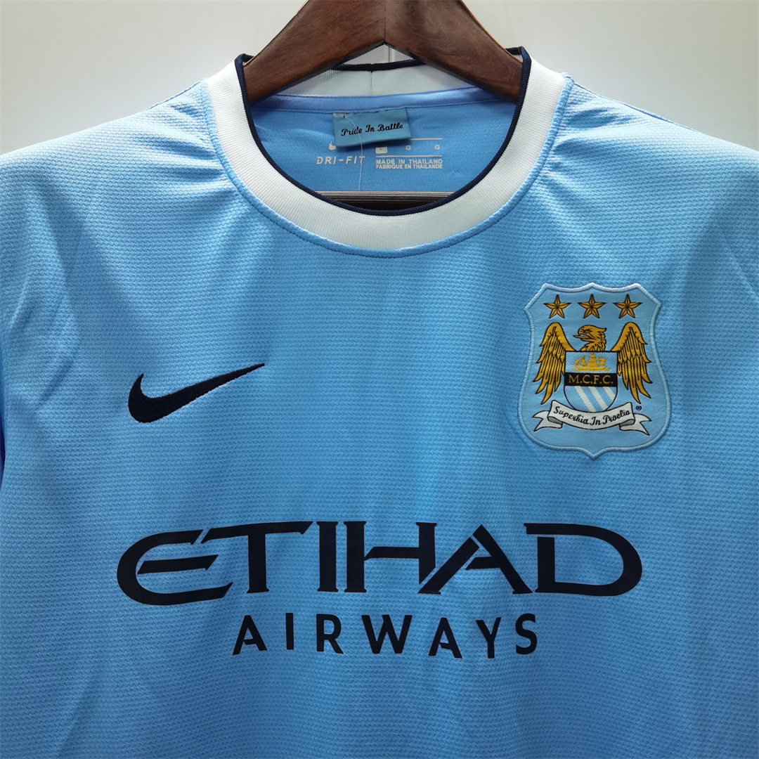 Manchester City Retro Home Jersey 2013/14