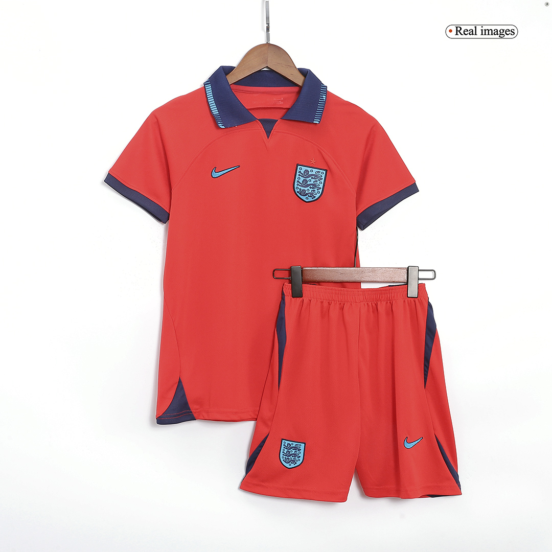 England Kids Jersey Away Kit(Jersey+Shorts) Replica World Cup 2022