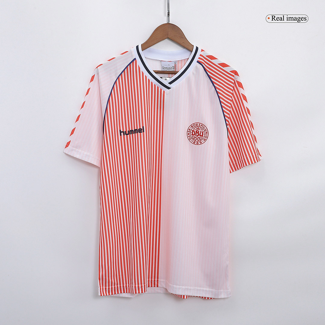Denmark Retro Jersey Away 1986