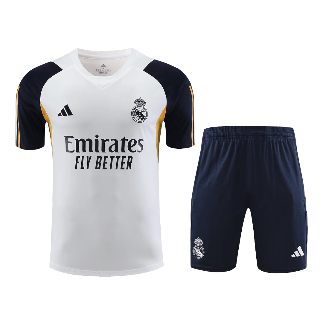Real Madrid Pre-Match Kit Jersey+Shorts 2023/24
