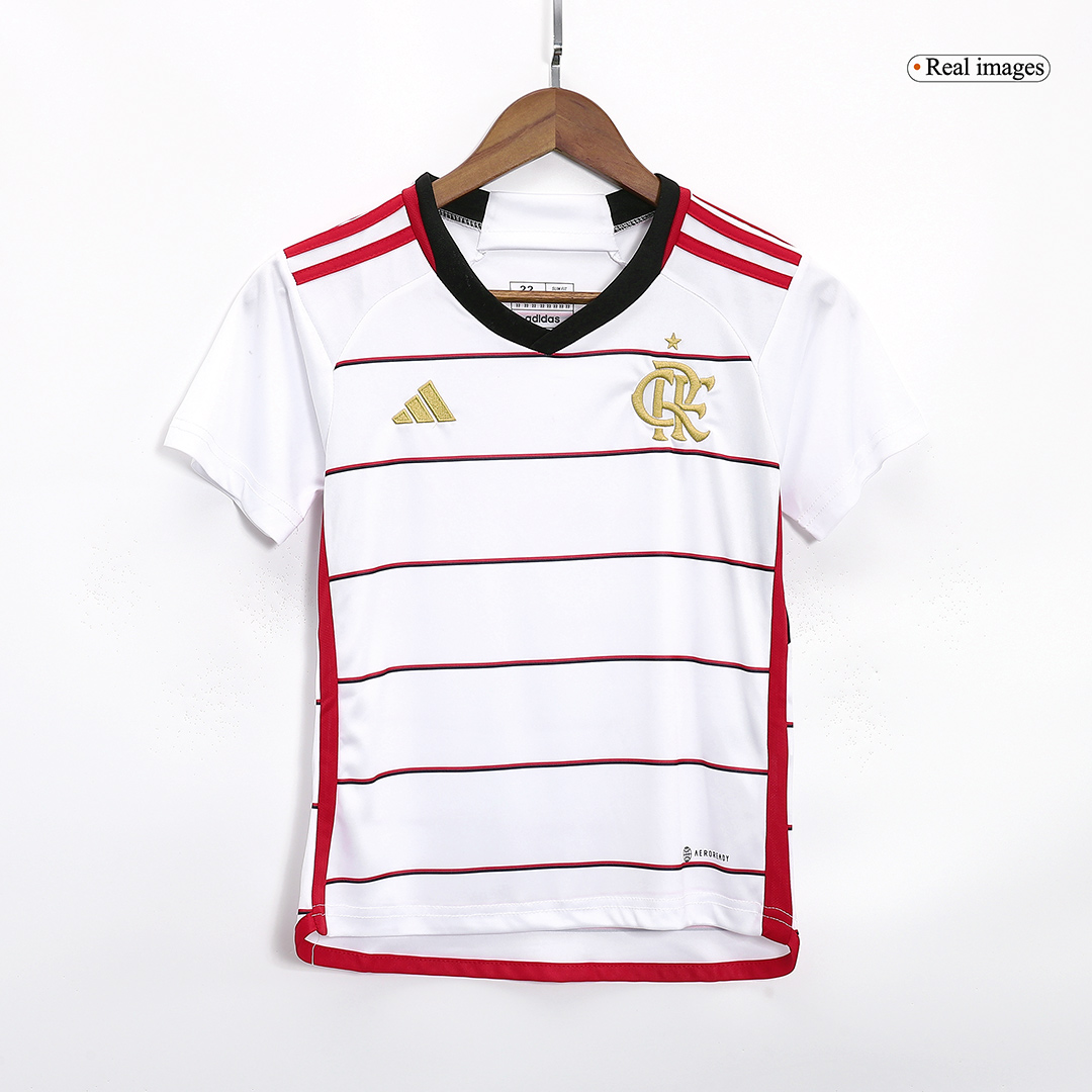Kids CR Flamengo Away Jersey Kit 2023/24