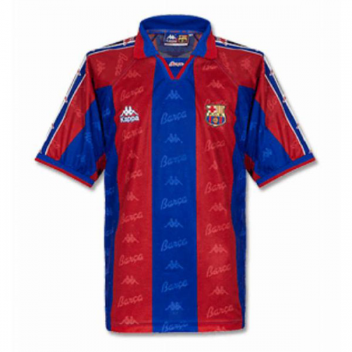 Barcelona Ronaldo #9 Retro Home Jersey 1996/97