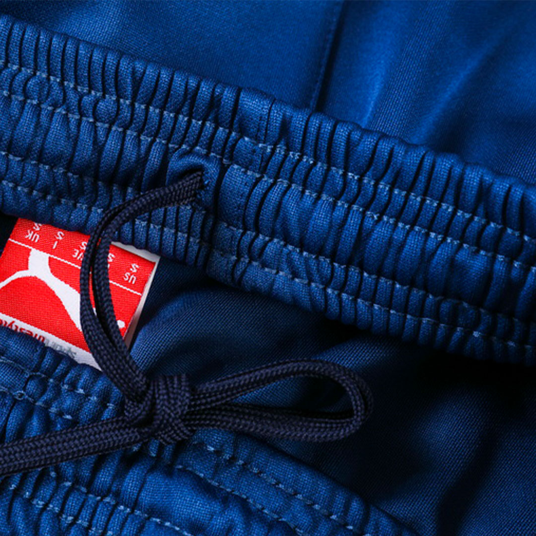 Marseille Zipper Sweatshirt Kit(Top+Pants) Blue 2023/24