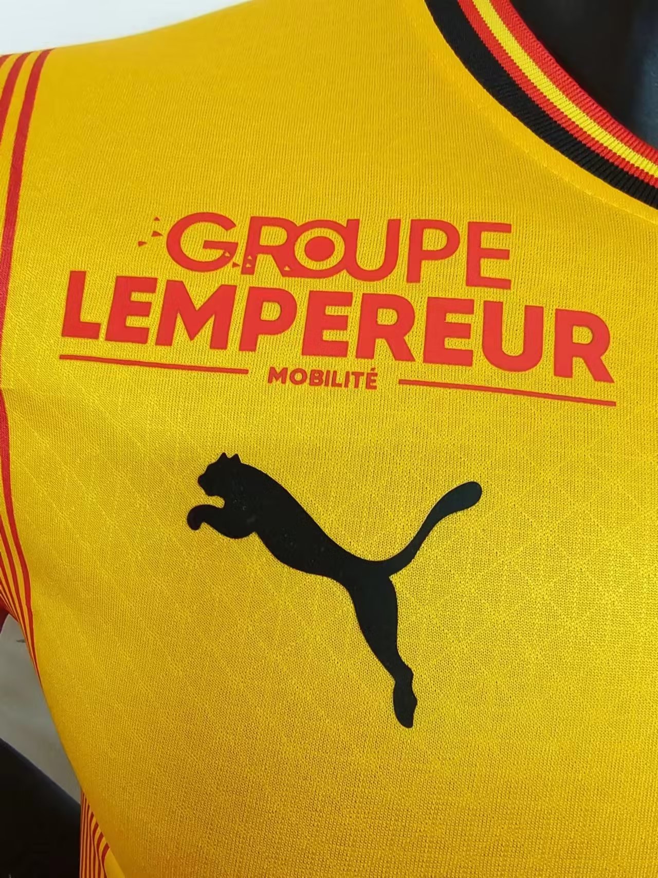 RC Lens Home Jersey Player Verson 2023/24