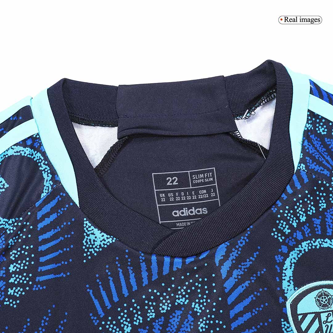 Kids Leeds United Away Kit Jersey+Shorts 202324