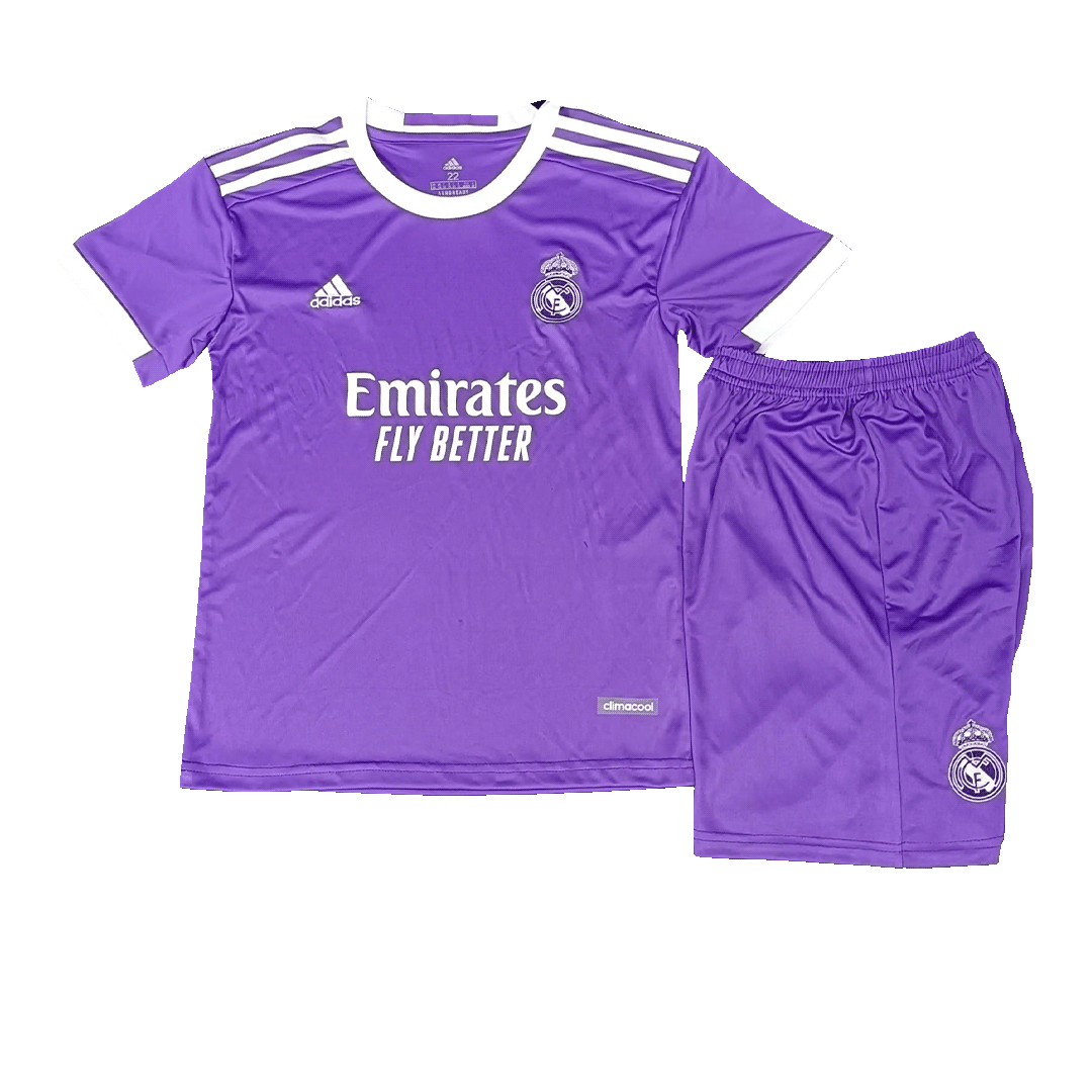 Kids Real Madrid Away Jersey Kit 2016/17