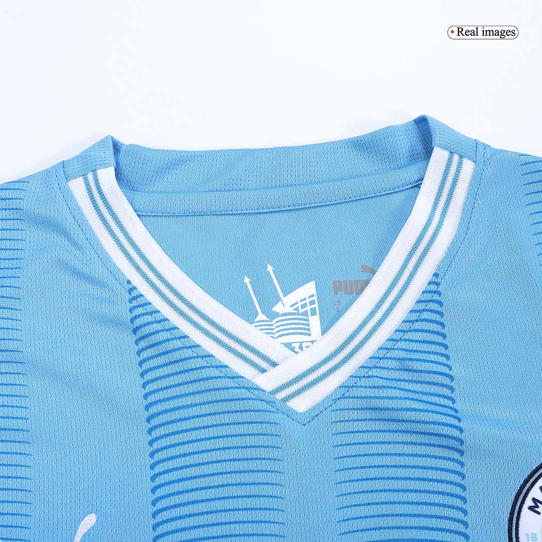 Manchester City Home Long Sleeve Jersey 2023/24