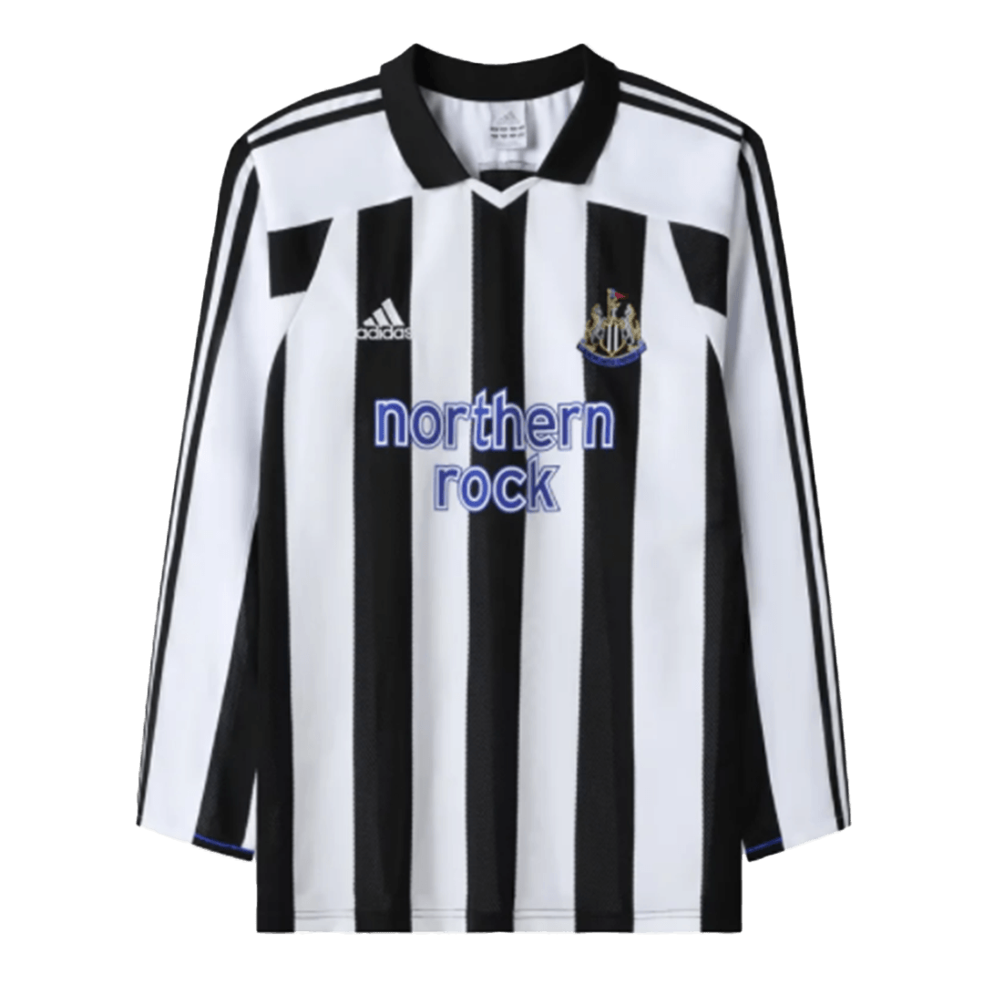 Newcastle Retro Long Sleeve Jersey Home 2003/04