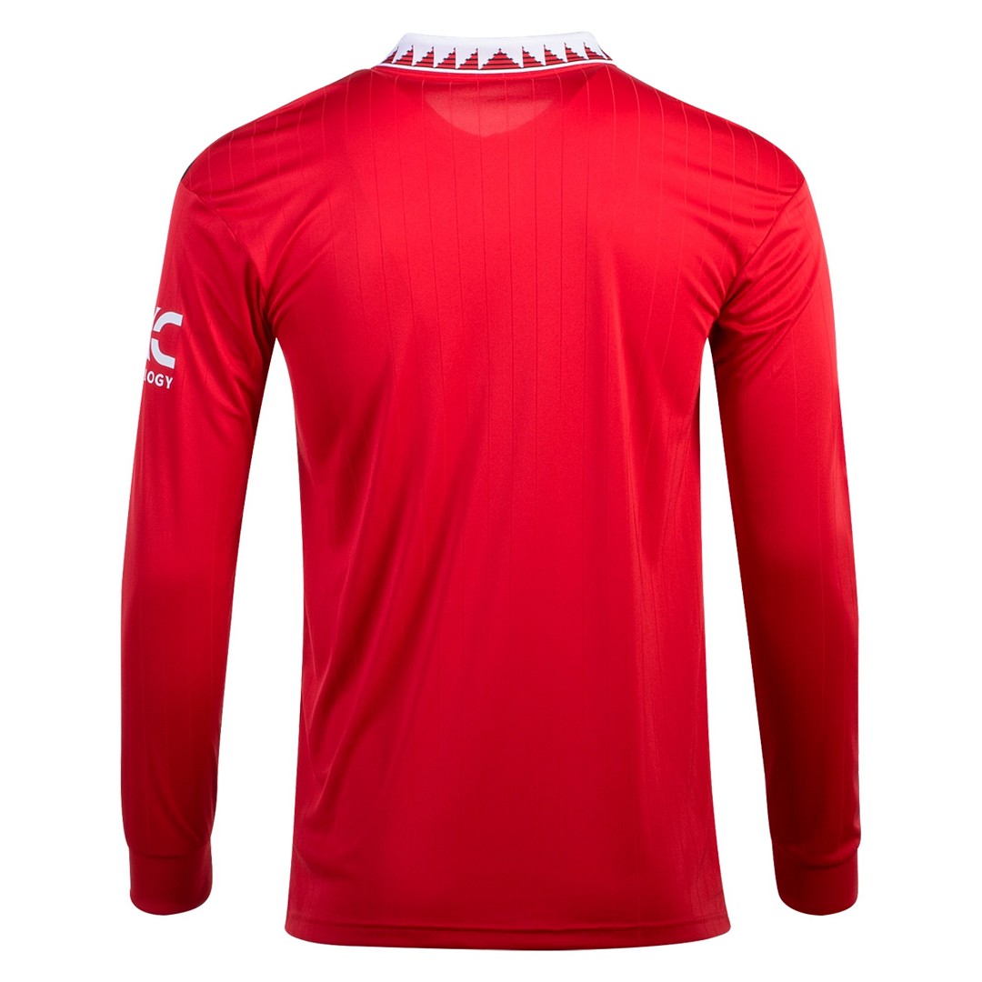 Manchester United Jersey Home Long Sleeve 2022/23