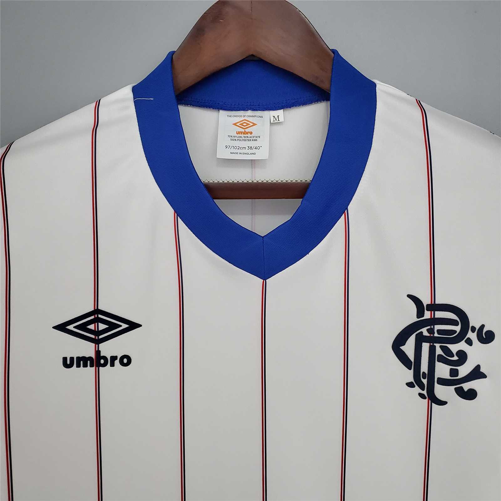 Glasgow Rangers Retro Jersey Away 1982/83